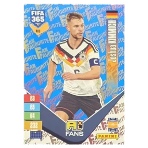 Panini FIFA 365 Adrenalyn XL 2027 Nr. 400 – Joshua Kimmich – Fan Favourite – Blue