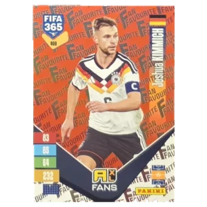 Panini FIFA 365 Adrenalyn XL 2027 Nr. 400 – Joshua Kimmich – Fan Favourite – Red