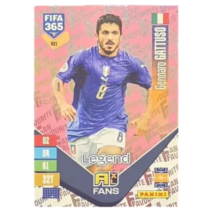 Panini FIFA 365 Adrenalyn XL 2027 Nr. 401 – Gennaro Gattuso – Fan Favourite – Pink