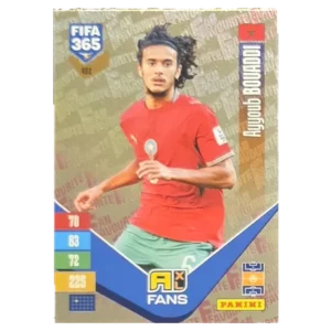 Panini FIFA 365 Adrenalyn XL 2027 Nr. 402 – Ayyoub Bouaddi – Fan Favourite