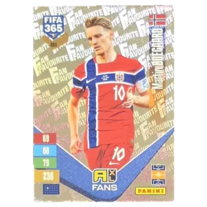 Panini FIFA 365 Adrenalyn XL 2027 Nr. 403 – Martin Ødegaard – Fan Favourite