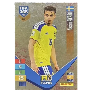 Panini FIFA 365 Adrenalyn XL 2027 Nr. 408 – Yasin Ayari – Fan Favourite