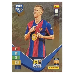 Panini FIFA 365 Adrenalyn XL 2027 Nr. 410 – Dani Olmo – Fan Favourite