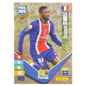 Panini FIFA 365 Adrenalyn XL 2027 Nr. 416 – Ousmane Dembélé – Fan Favourite