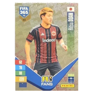 Panini FIFA 365 Adrenalyn XL 2027 Nr. 418 – Ritsu Doan – Fan Favourite