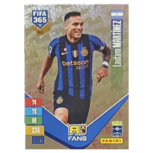 Panini FIFA 365 Adrenalyn XL 2027 Nr. 419 – Lautaro Martínez – Fan Favourite