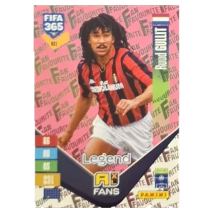 Panini FIFA 365 Adrenalyn XL 2027 Nr. 421 – Ruud Gullit – Fan Favourite – Pink