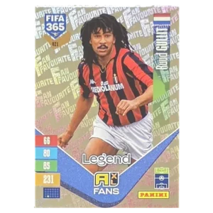 Panini FIFA 365 Adrenalyn XL 2027 Nr. 421 – Ruud Gullit – Fan Favourite