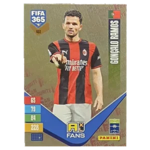 Panini FIFA 365 Adrenalyn XL 2027 Nr. 422 – Gonçalo Ramos – Fan Favourite