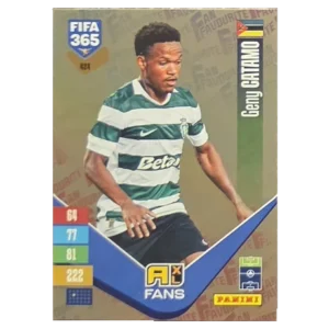 Panini FIFA 365 Adrenalyn XL 2027 Nr. 424 – Geny Catamo – Fan Favourite