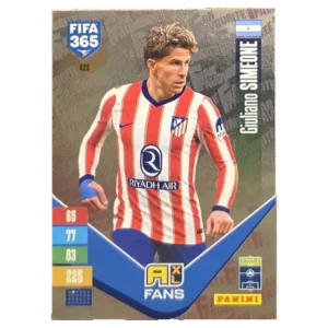 Panini FIFA 365 Adrenalyn XL 2027 Nr. 425 – Giuliano Simeone – Fan Favourite
