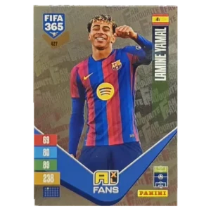 Panini FIFA 365 Adrenalyn XL 2027 Nr. 427 – Lamine Yamal – Fan Favourite