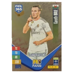Panini FIFA 365 Adrenalyn XL 2027 Nr. 428 – Gareth Bale – Fan Favourite