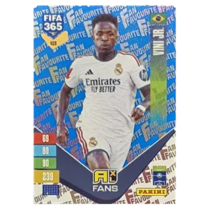 Panini FIFA 365 Adrenalyn XL 2027 Nr. 429 – Vini Jr. – Fan Favourite – Blue