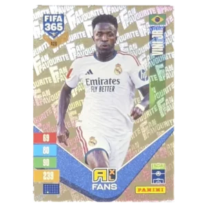 Panini FIFA 365 Adrenalyn XL 2027 Nr. 429 – Vini Jr. – Fan Favourite
