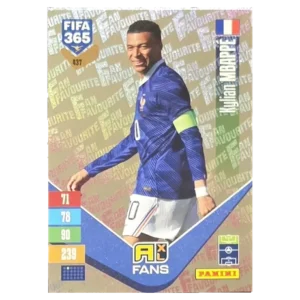 Panini FIFA 365 Adrenalyn XL 2027 Nr. 437 – Kylian Mbappé – Fan Favourite