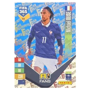 Panini FIFA 365 Adrenalyn XL 2027 Nr. 439 – Michael Olise – Fan Favourite – Blue