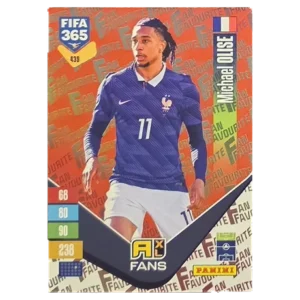 Panini FIFA 365 Adrenalyn XL 2027 Nr. 439 – Michael Olise – Fan Favourite – Red