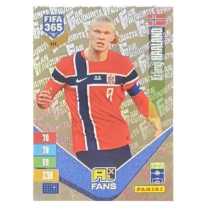 Panini FIFA 365 Adrenalyn XL 2027 Nr. 444 – Erling Haaland – Fan Favourite