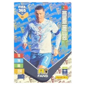 Panini FIFA 365 Adrenalyn XL 2027 Nr. 445 – Cristiano Ronaldo – Fan Favourite – Blue