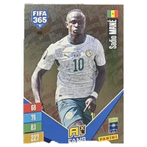 Panini FIFA 365 Adrenalyn XL 2027 Nr. 446 – Sadio Mané – Fan Favourite