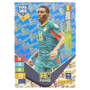 Panini FIFA 365 Adrenalyn XL 2027 Nr. 447 – Ismaïla Sarr – Fan Favourite – Blue