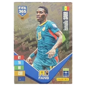 Panini FIFA 365 Adrenalyn XL 2027 Nr. 447 – Ismaïla Sarr – Fan Favourite