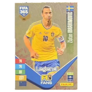 Panini FIFA 365 Adrenalyn XL 2027 Nr. 449 – Zlatan Ibrahimović – Fan Favourite