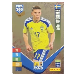 Panini FIFA 365 Adrenalyn XL 2027 Nr. 450 – Viktor Gyökeres – Fan Favourite