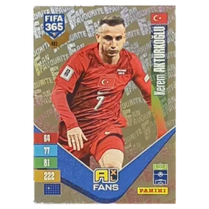 Panini FIFA 365 Adrenalyn XL 2027 Nr. 451 – Kerem Aktürkoğlu – Fan Favourite