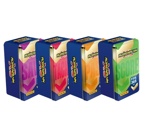 Panini FIFA 365 Adrenalyn XL 2027 Classic Tin in 4 verschiedenen Motiven