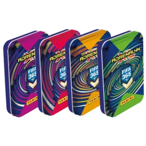 Panini FIFA 365 Adrenalyn XL 2027 Pocket Tin – alle 4 Motive