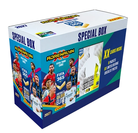 Panini FIFA 365 Adrenalyn XL 2027 Special Box – 60 Karten