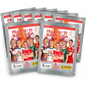 Panini Frauen Bundesliga 2026/27 10 Stickertüten – 60 Sticker