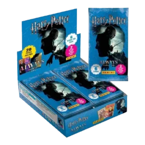 Panini Harry Potter Always Trading Cards Display mit 20 Boostern