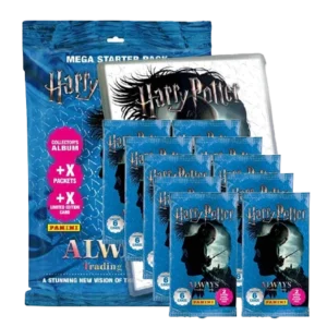 Panini Harry Potter Always Trading Cards Starter Set plus 10 Booster