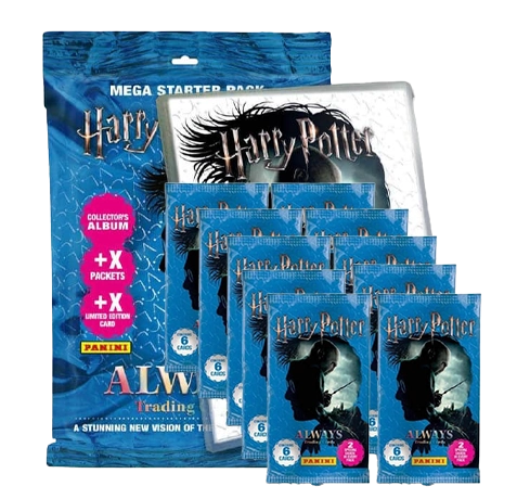 Panini Harry Potter Always Trading Cards – Starter Set + 10 Booster