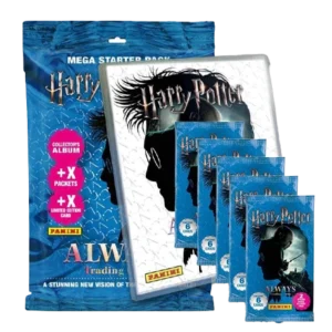 Panini Harry Potter Always Trading Cards Starter Set plus 5 Booster