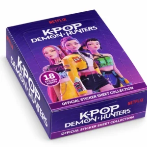 Panini K-Pop Demon Hunters Sticker Sheets 18er Display