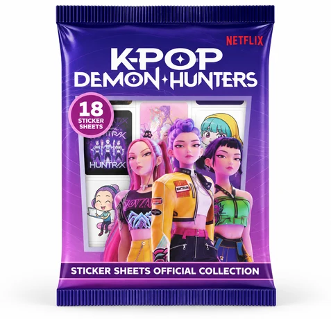 Panini K-Pop Demon Hunters Sticker Sheets Einzelpack
