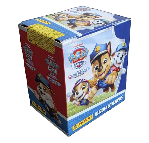 Panini PAW Patrol Serie 12 Search & Rescue Sticker Display mit 36 Tüten