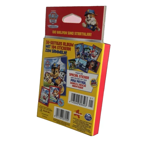Panini PAW Patrol Search & Rescue Eco-Blister Rückseite