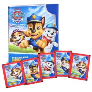 Panini PAW Patrol Search & Rescue Stickeralbum mit 5 Stickertüten