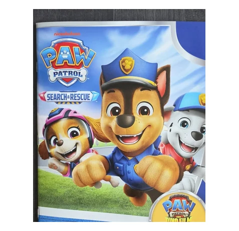 Panini PAW Patrol Search & Rescue Stickeralbum mit 32 Seiten