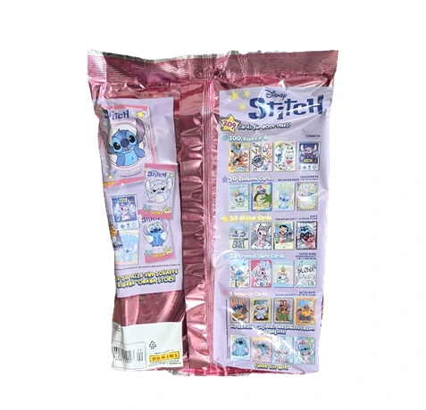 Panini Stitch Good Vibes Trading Cards 2026 Starter Pack Rückseite