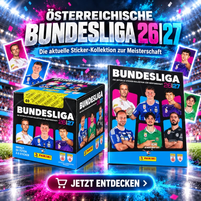 Panini Admiral Bundesliga Österreich Sticker 2026/27
