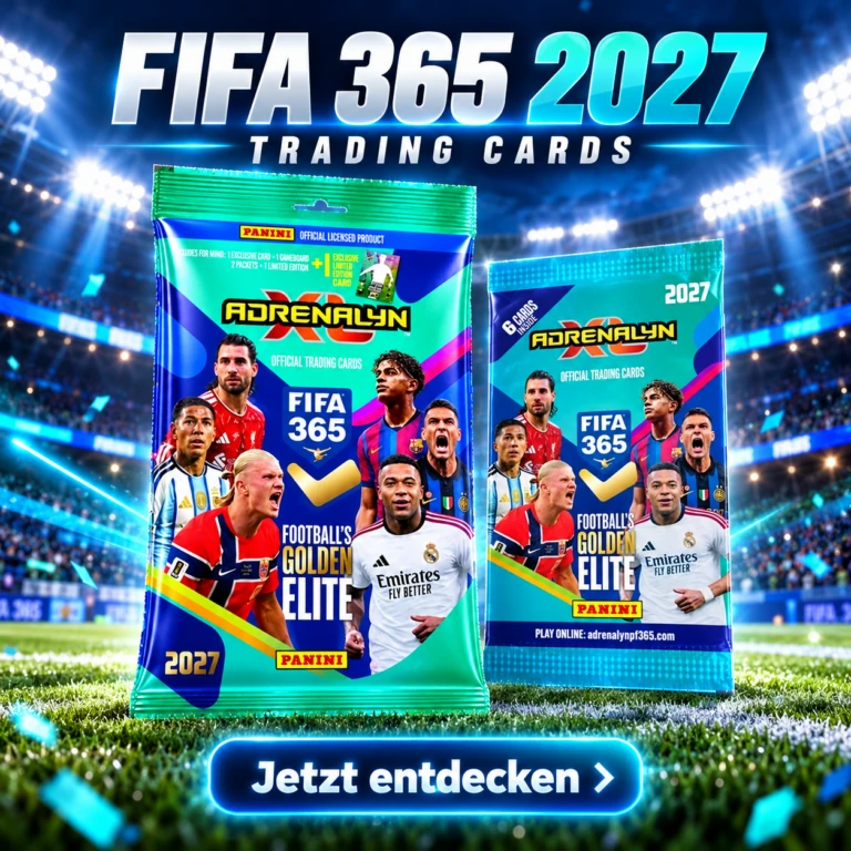 Panini FIFA 365 Adrenalyn XL 2027 Trading Cards