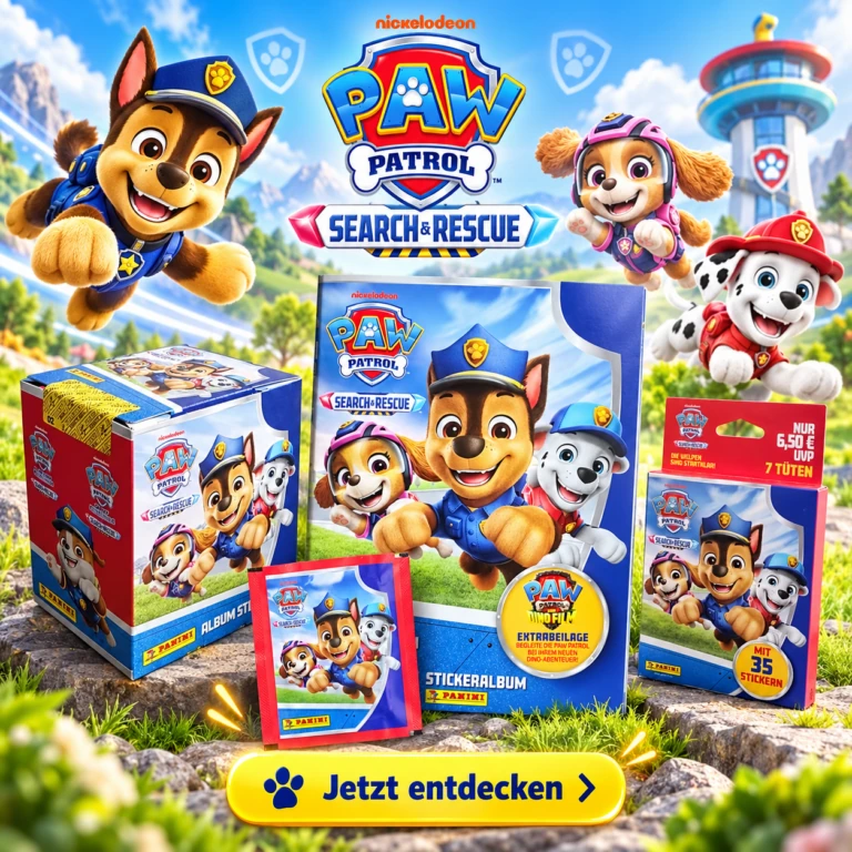 Panini PAW Patrol Search and Rescue Sticker