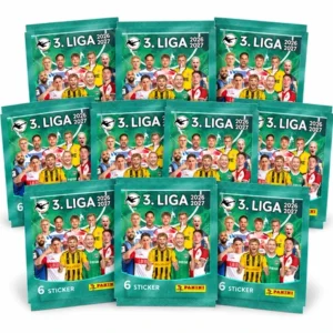 Panini 3. Liga 2026/27 10 Stickertüten mit jeweils 6 Stickern