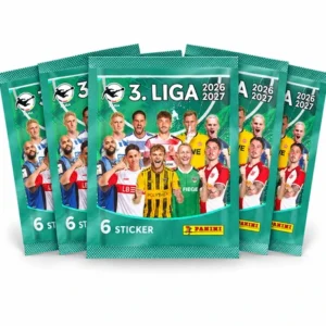 Panini 3. Liga 2026/27 5 Stickertüten mit jeweils 6 Stickern